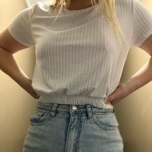 White crop top - never worn!